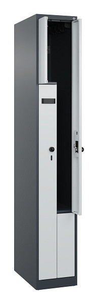 C+P Z-Spind Evolo PLUS, 2 Fächer, 1850x300x500mm, 7016/7035, 049003-102 S10022