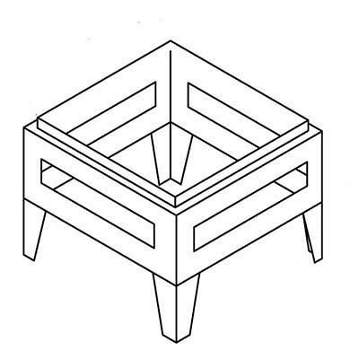 Hammerbacher Hängeregistereinsatz ACHR Grau, 35x35x24,5 cm (BxTxH), VACHR/5