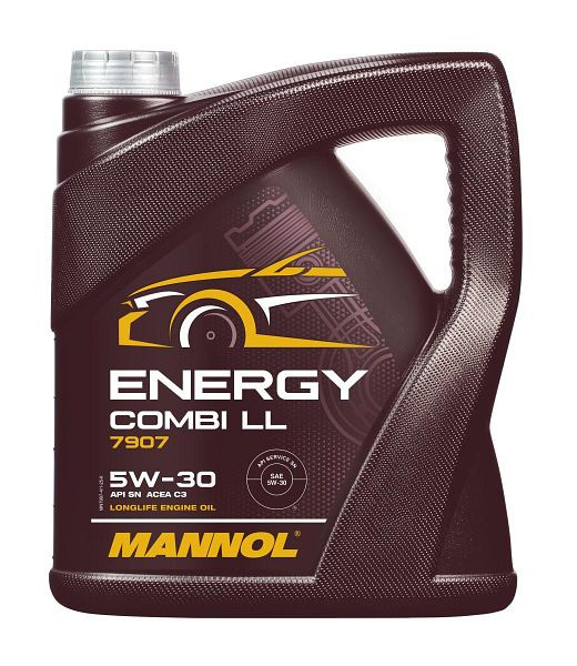 MANNOL Mehrbereichsmotoröl 7907 Energy Combi LL 5W-30, VE: 4 l, MN7907-4
