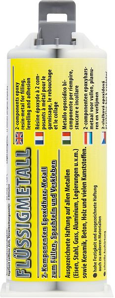 Petec Flüssigmetall, 50ml, VE: 10 Stück, 97355, 4013558973555