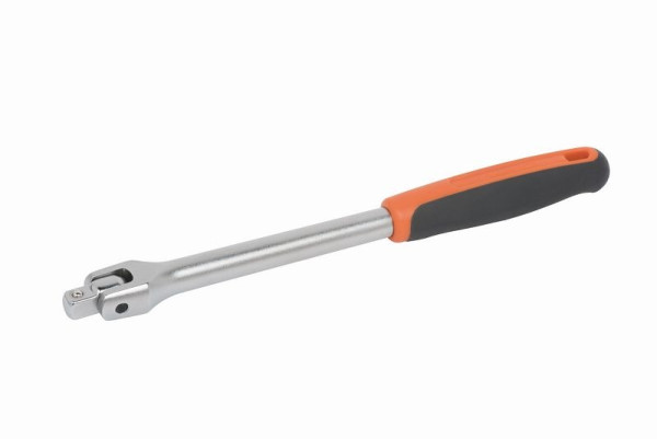 Bahco 1/2" Gelenkgriff mit Vierkantantrieb, Schwenkkopf und matter Oberfläche, 257 mm-Einzelhandelsverpackung, SB8158-10