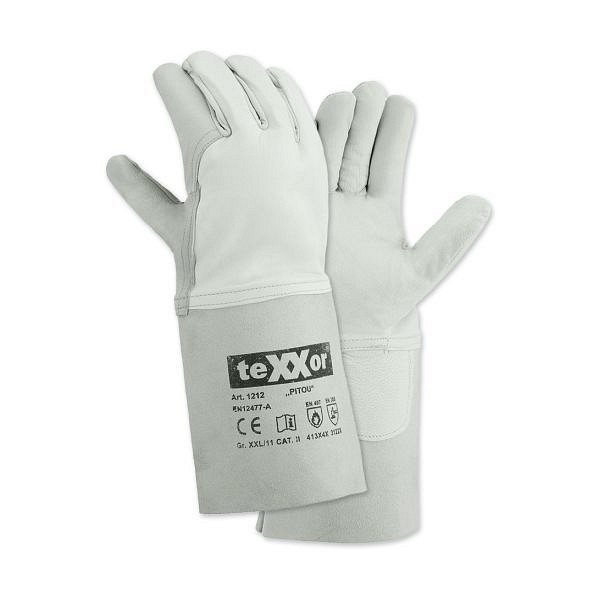 WERO PITOU Schweißerhandschuhe, Größe 10, VE: 12 Paar, 20462600