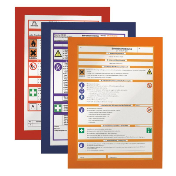 Stein HGS Durable Magnetrahmen -Duraframe-, DIN A4 schwarz, VE: 2 Stück, di4872-01