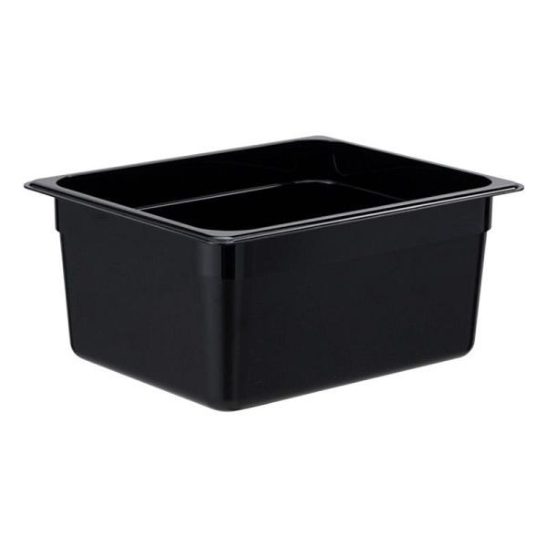 ALLPAX Behälter aus Polycarbonat GN 1/2 Höhe 150 mm schwarz, 10024409