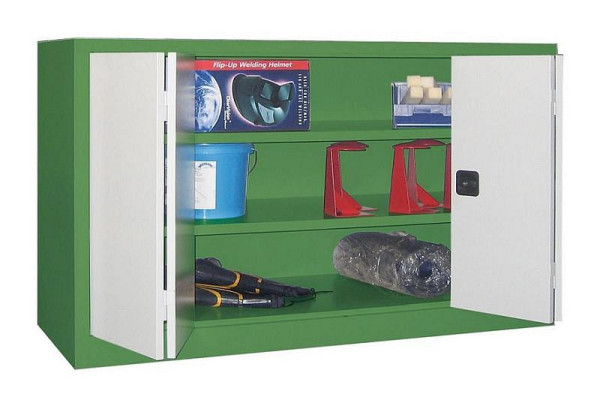 Pavoy Falttürenschrank 1000/400/1500, Drehgriff Hakenriegel, Böden gepulvert, 39392-150-401-512716