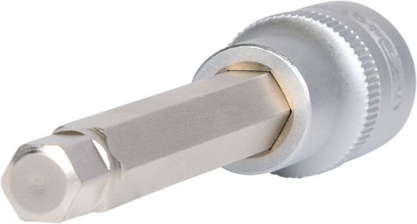 KS Tools 1/2" Bit-Stecknuss Innensechskant, lang, 9mm, 911.1329