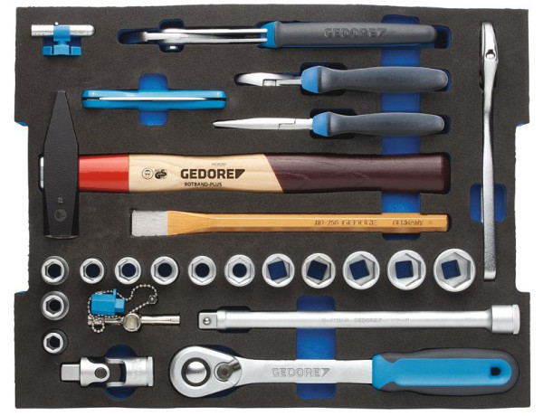 GEDORE Sortiment Handwerker 26-teilig in Modul, 2936828