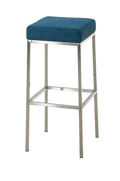 CLP Barhocker Montreal E85 Stoff, blau, 10957210, 4251152615420