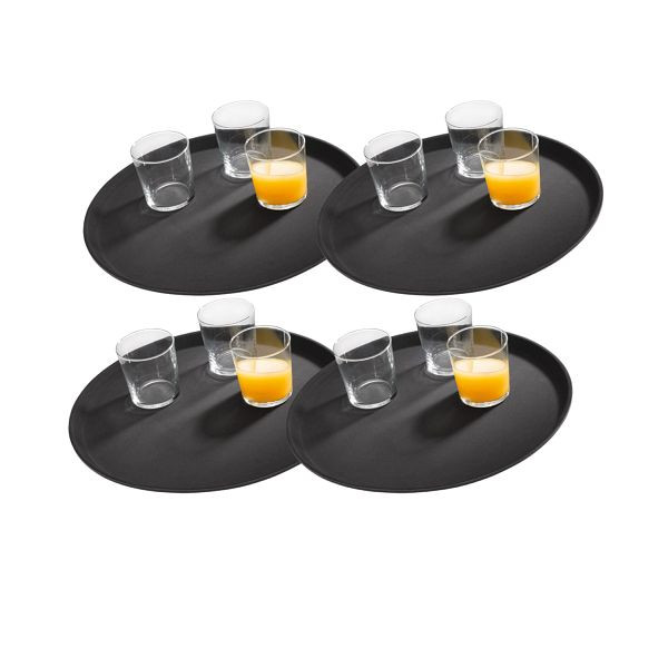 APS Tablett NOSLIDE, GFK, 40,5 cm, rutschfeste Oberfläche, VE: 4er-Set, 67507