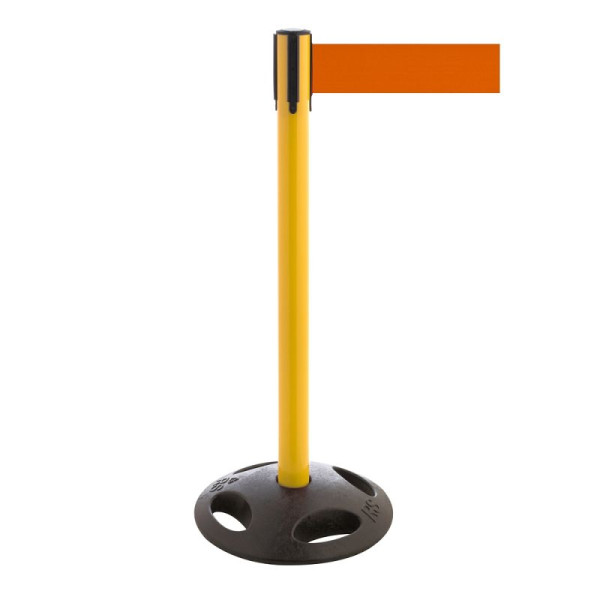 Stein HGS Personenleitsystem -P-Line Maxi-, gelb, orange, mit Gurtendstück (Standard), 34175e-2202