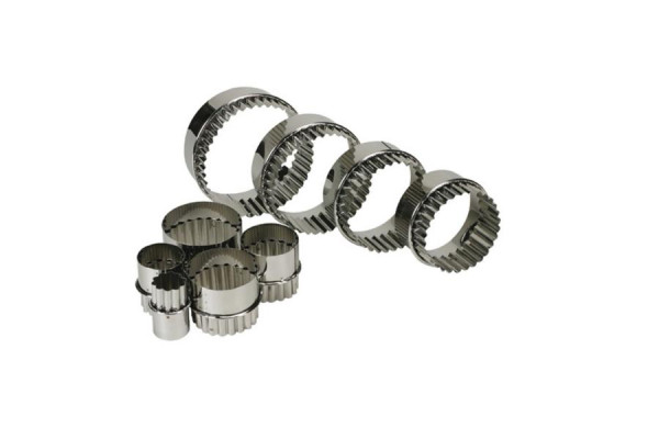 Schneider Ausstechersatz doppelt 9-teilig, Edelstahl, Materialstärke: 0,4, 0,5 mm, 199520