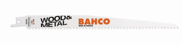 Bahco Säbelsägeblatt, Sandflex®, Bimetall, 150 mm, 5/8 Zähne pro Zoll, SL, 100er Pack, 3940-150-5/8-SL-100P