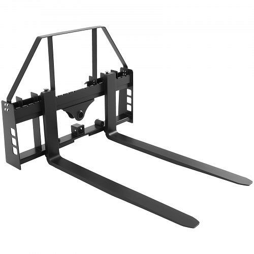 VEVOR Palettengabelrahmen 1814 kg, 122 cm Gabeln, 50,8 mm Anhängerkupplung, Speerhülsen, für Kompaktlader, Traktoren, CCMBTZTYDAQDR41WU001V0
