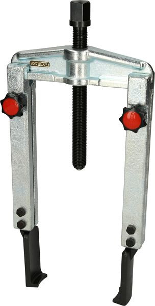 KS Tools Schnellspann-Universal-Abzieher 2-armig mit schlanken und verlängerten Haken, 20-90mm, 200mm, 620.0013