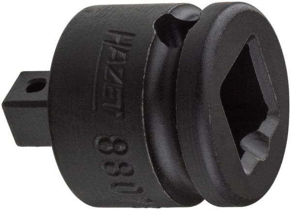 Hazet Reduzierstück, Vierkant hohl 10 mm (3/8 Zoll), Vierkant massiv 6,3 mm (1/4 Zoll), 8807S