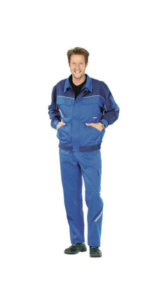 Planam Highline Bundjacke, kornblumenblau/marine/zink, Größe 56, 2310056