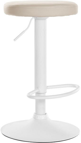 CLP Barhocker Ponte Kunstleder weiß, creme, 322065