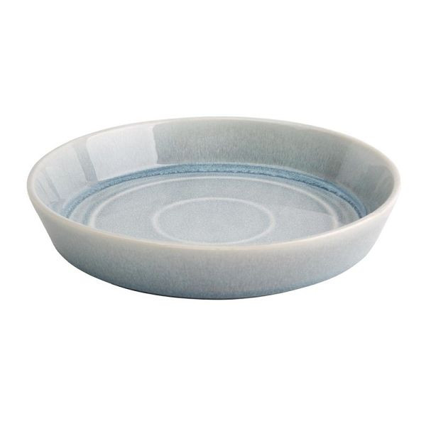 Olympia Cavolo Flache runde Schale eisblau 22cm, VE: 4 Stück, FB566