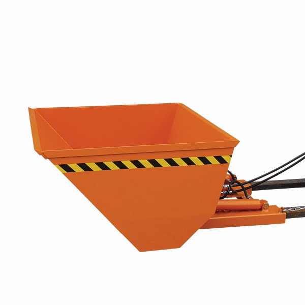 Eichinger Industrie Ladeschaufel mit hydraulischer Kippvorrichtung, 1600 kg, 500 Liter reinorange, 20640800000000