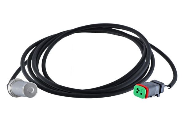 HELLA Sensor, Raddrehzahl, 2-polig, Vorderachse/Hinterachse, Kabel: 2420mm, 6PU 230 048-571