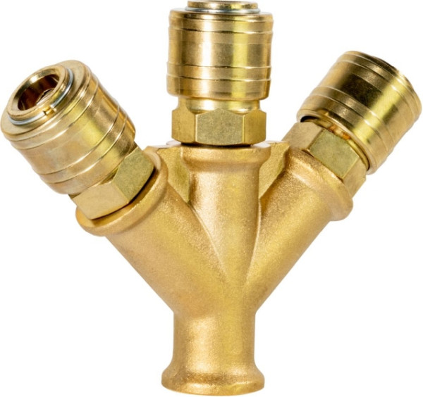 Güde Verteiler 3/8 IG 3 Kupplungen SB, 41138, 4015671411389
