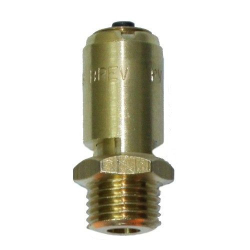 AEROTEC Überdruckventil 4,5 bar - 1/4 Zoll AG - 2. Stufe SCHWARZ, 25590115