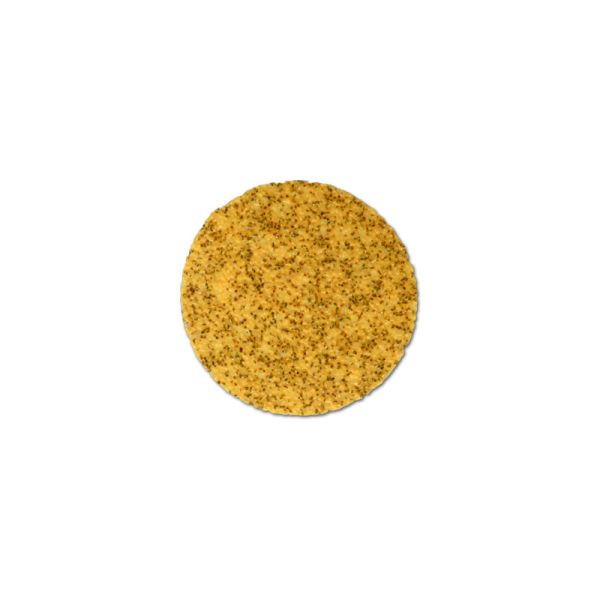 m2 Antirutschbelag Hinweismarkierung Public 46 gelb Kreis 90mm, VE: 50 Stück, M9GV50K901