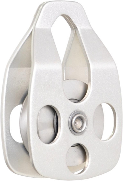 Kratos Einfache Umlenkrolle mit Öffnungsflanschen, silber, FA7001601