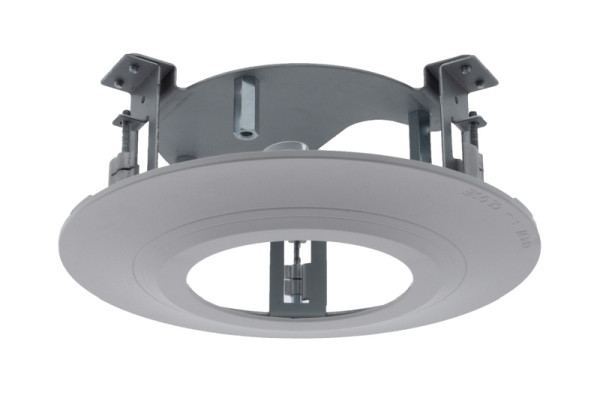 eneo IED-FMH1 Deckeneinbauadapter mit weißem Trimring für Fix Dome Kamera, SN-Serie, 223980