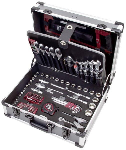 Kraftwerk Werkzeugkoffer B147, 1/4"+1/2", 158-teilig, 202.147.000