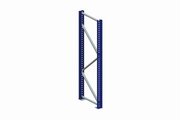 Meta Ständer 120/20 2200x800 mm, RAL 5010, für Palettenregal MULTIPAL, 20095107
