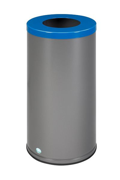 VAR Wertstoffsammelgerät WSG 70 eiesenglimmer, Kopfteil blau (RAL 5010), 3927
