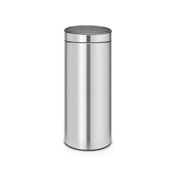 STEIN HGS Touch New Abfallbehälter, Edelstahl, matt FPP, Edelstahl, 30 Liter, 83673.0005