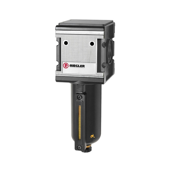 Riegler Filter »multifix«, Metallbehälter und Sichtrohr, 5 µm, BG 4, G 3/4, HA, 133113