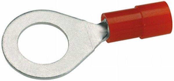 HELLA Leitungsverbinder, rot, von: 0.5mm², bis: 1.5mm², Ringverbinder, Bohrung-Ø: 8.3mm, 8KW 178 042-042
