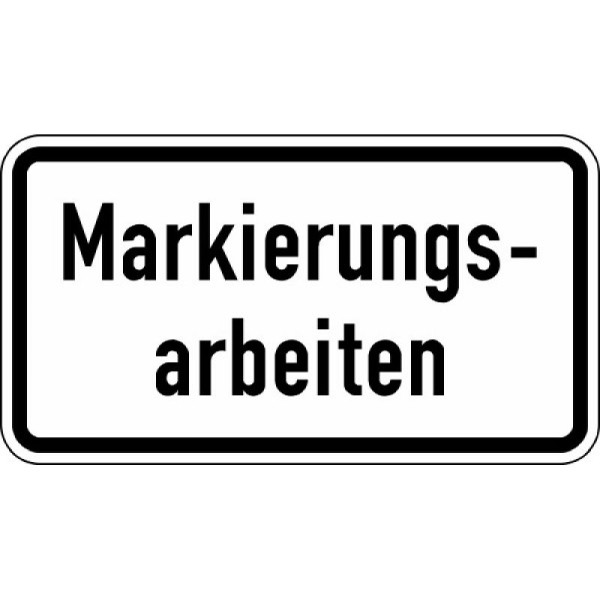 Stein HGS Markierungsarbeiten Nr. 2114, 420 x 231 mm, Flachform 2 mm, RA2, 2114-121