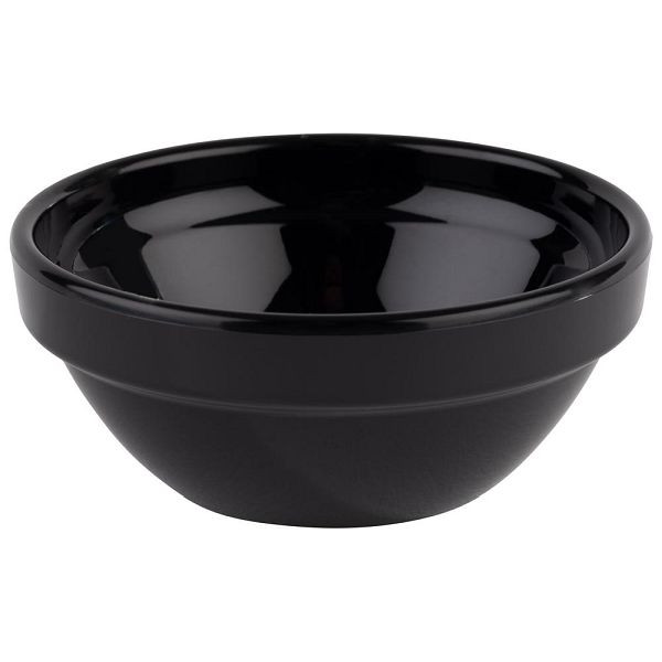 APS Schälchen -FRIENDLY BOWL- Ø 7,5 cm, Höhe: 3,5 cm, 50 ml PET, schwarz, VE: 12 Stück, 79019