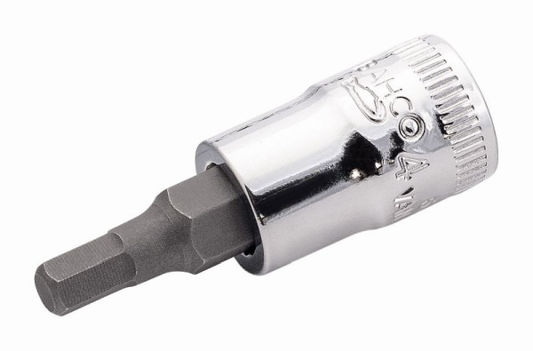 Bahco 1/4" Schraubendreher-Einsatz, Innensechskant, 4 mm, 6709M-4