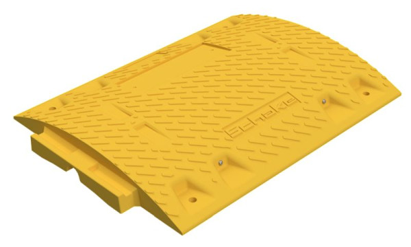 Schake Bodenschwelle - 50mm - Mittelstück - gelb, 3392-51