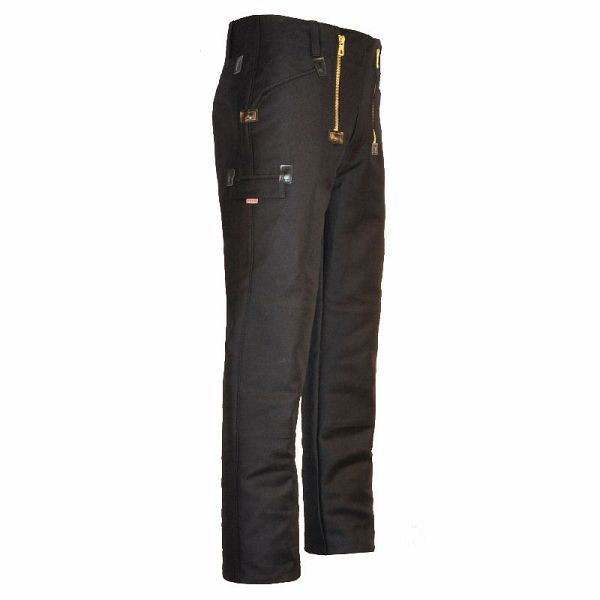 EIKO Leine Zunfthose normale Fußweite Doppelpilot, Farbe: schwarz, Größe: 48, 4421_40_48