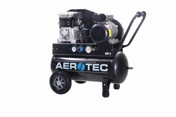 AEROTEC Kompressor Druckluft fahrbar Kolbenkompressor ölgeschmiert, 25123601