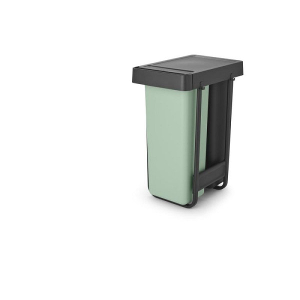STEIN HGS Einbau Abfallsammler Sort & Go, dunkelgrau, jade, Gesamthöhe 637 mm, 12 Liter, 83494.0003