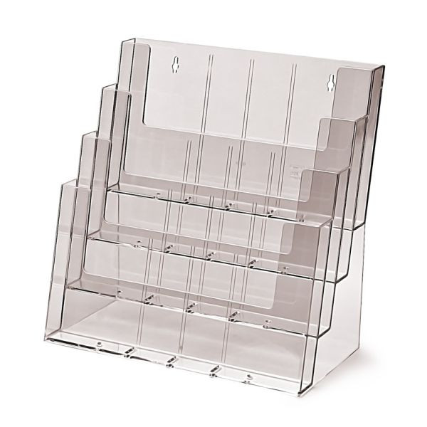 Showdown Displays Tischaufsteller 4xA4 quer hintereinander mit CD, 4C330