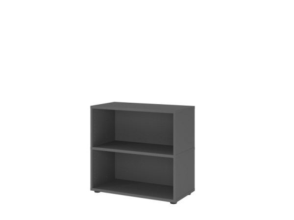 Hammerbacher Regal, 2OH, graphit, 80 x 40 x 74,6cm, VFW28REKG/G