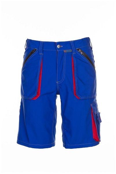 Planam Basalt Shorts, kornblumenblau/rot, Größe S, 2841044