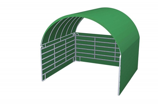 Growi Panel mit Tor (in der Mitte) 6 m breit, für Weideunterstand, 19904020