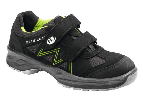 Stabilus ESD-Halbschuh 2120A S1, Größe: 44, Farbe: grün - schwarz, Mikrofaser, 2120A-44