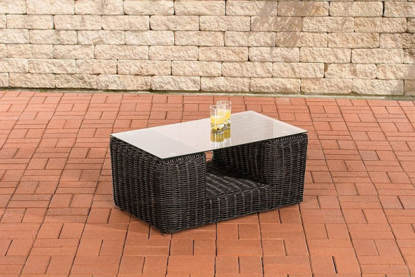 CLP Glastisch Moss, schwarz, 21547001, 4250420274406