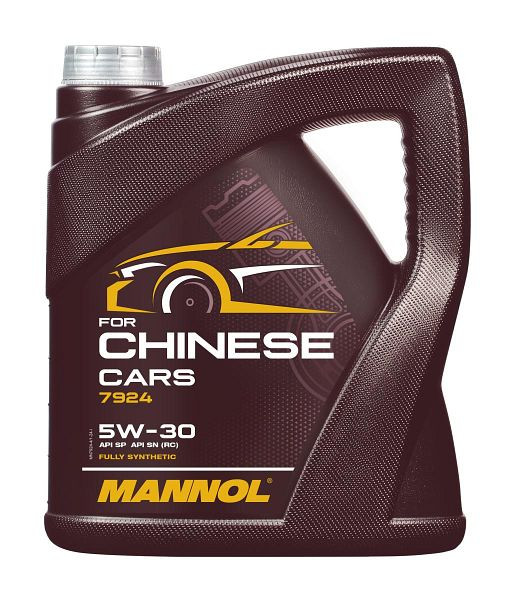 MANNOL Motorenöl 7924 für chinesische Autos 5W-30, VE: 4 l, MN7924-4