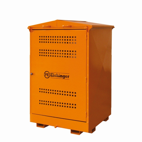Eichinger Industrie Umweltschutzdepot, Maße 1780 x 1580 x 2340 mm, 3030.12 reinorange, 30301200000000